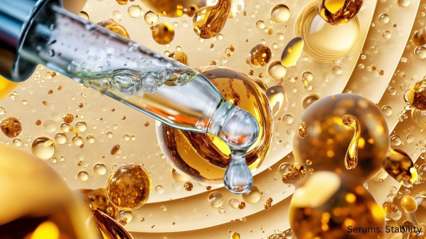 Niacinamide serum application